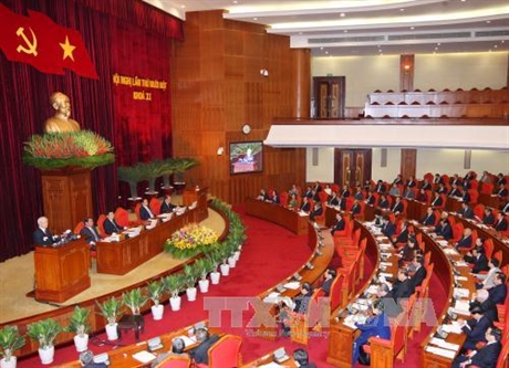 ມື້ເຮັດວຽກທີ 3 ຂອງກອງປະຊຸມສູນກາງພັກຄັ້ງທີ 11 ຊຸດທີ 11